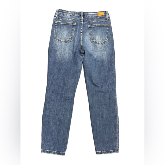 Judy Blue Distressed Jeans in Medium Wash Size 29 Women's - Picture 2 of 6